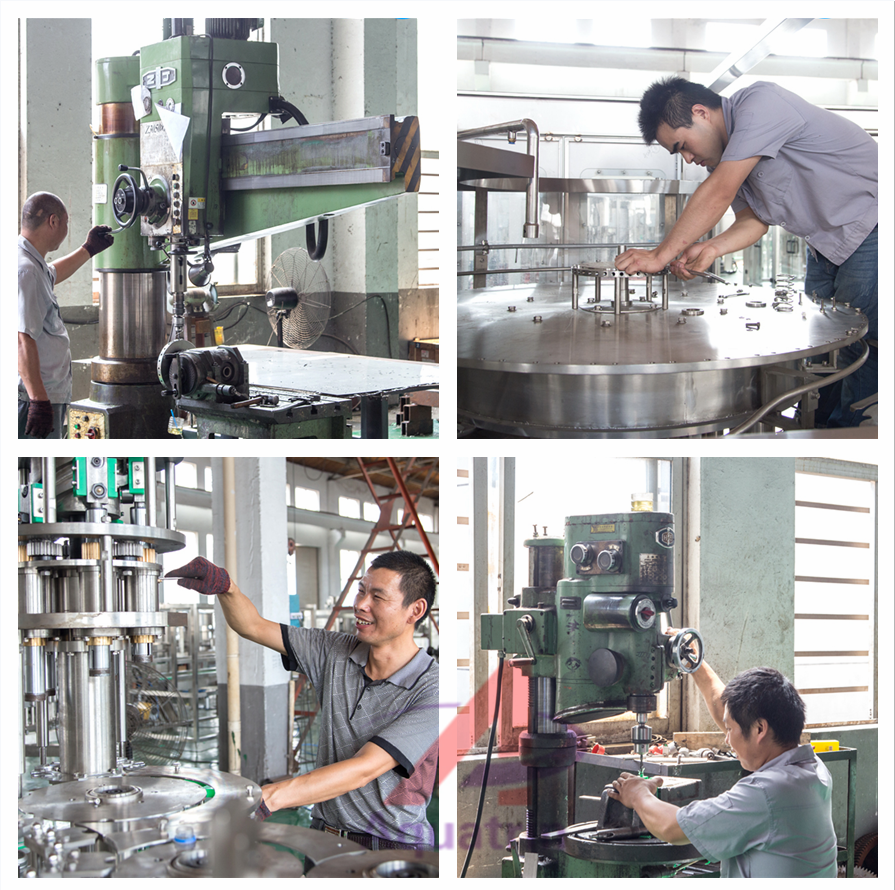 Composed Wash Fill Seal 1.5 L Drinking Water Bottling Plant UV Sterilizer