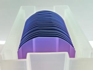 Buy cheap IC Silicon Wafer With Flatness &lt;50um No Defects product