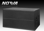 Dual 18 Inch Pro Line Array Sound System Portable For Concert / Living Event