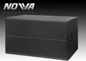 Dual 18 Inch Pro Line Array Sound System Portable For Concert / Living Event