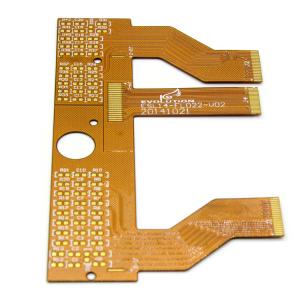 Buy cheap Flex Polyimide Copper Flexible PCB Board , Flexible Circuit Board Standard IPC 2 product