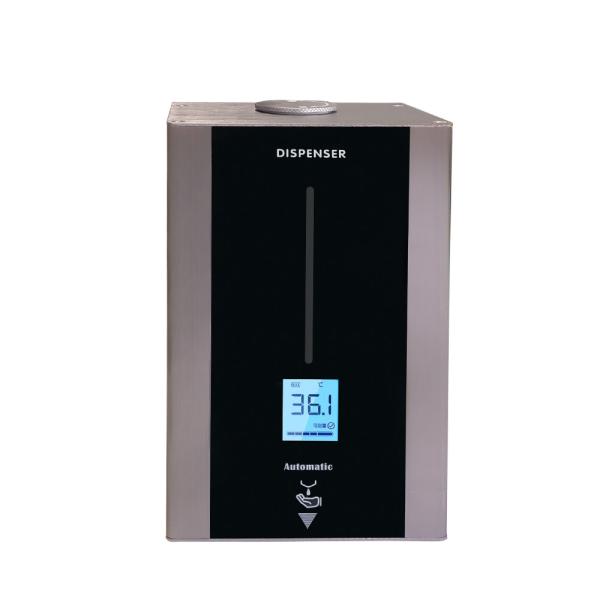 Quality 1000ML Automatic Hand Sanitizer with Temperature Measurement Kiosk Dispenser for sale