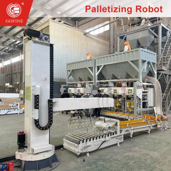 Quality Fertilizer Plant Precision Stacking Automation Solution for sale