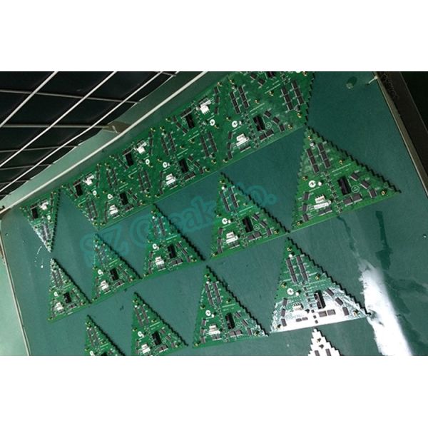 3D effect full color led dj booth