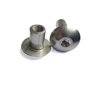 China Round Sleeve Nuts Internal Thread Round Coupling Nut Sleeve Nut on sale