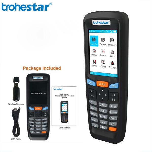 Quality High Speed 4MB PDF417 Cordless Handheld Scanner for sale
