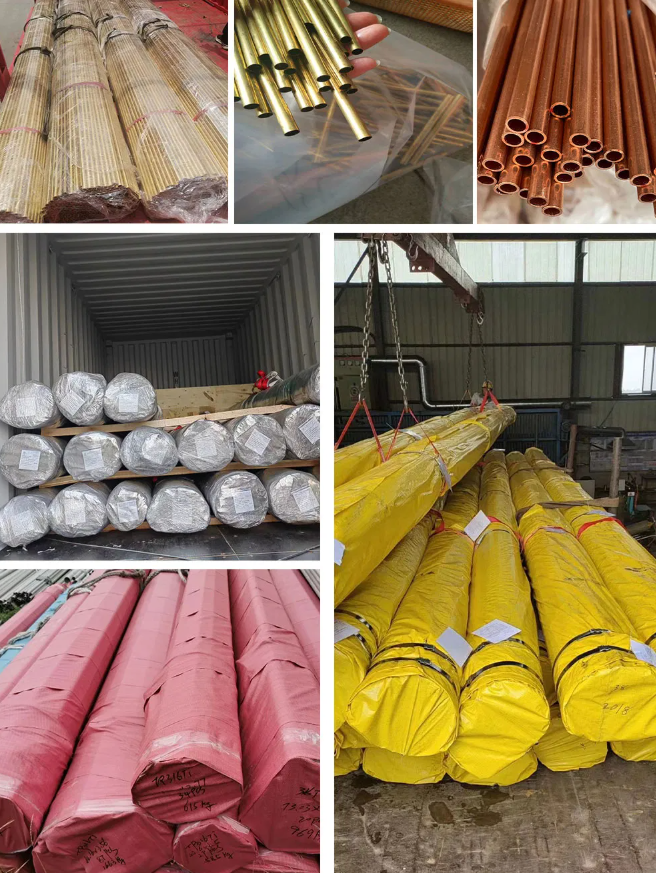Copper capillary tube packaging and protection methods