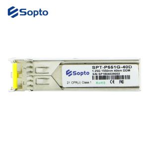 Buy cheap LC 1.25g Sfp Optical Transceiver Fiber Optic Module For 40km Transmission product
