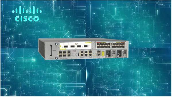 Quality 4 X 10 GE ASR 9001 Router , ASR 9001 Chassis WiFi Transmission Rate 600Gbps for sale