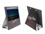 motion sensor activated video shelf talker screen with custom design for retails