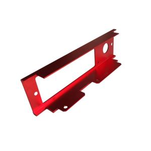 Buy cheap Construction Aluminum Profile Bracket High Precision Stamping Punching product