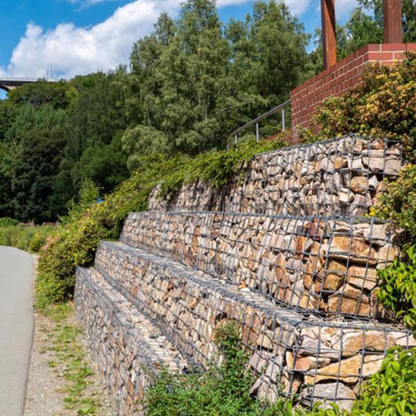 Quality Welded Gabion Mesh For Sloped Garden Erosion Control Heavy Duty Rustproof for sale