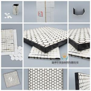 Buy cheap 95% Ceramic Wear Plate Wear Resistant Panel Used In Ceramic Producing Refractories product