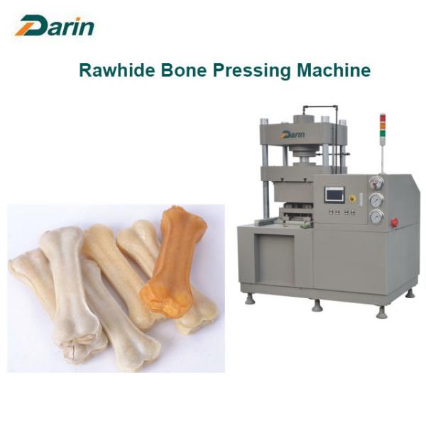 Quality 380V , 50 / 60Hz Pressed Rawhide Bones dog snacks making machine for sale