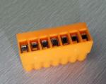 RD HT3.96K 3.96 pitch 2P-12P orange color 300V 10A plug in terminal block female