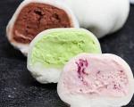 P180 Automatic Double Filling Mochi Ice Cream Maker Machine With Tray Arranger