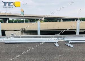 Buy cheap Metal Tunnel Crash Beam Barrier Rustproof , Highway Guard Rail Barrier product