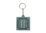 Rubber Keychains Custom For Advertising , Custom pvc Keychains 3D Design