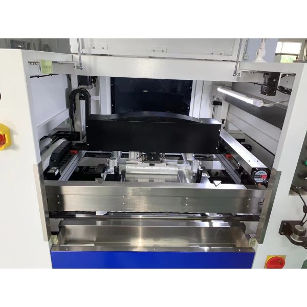 E6 Fully Automatic SMT Solder Paste Printer 600x350mm Screen Printing Machine