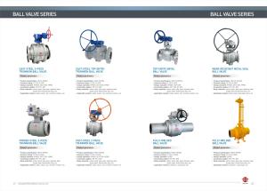 Trunnion Mounted Class 150 to 2500  CS SS AS Duplex Stainless  API 6D Ball Valve