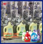 8 Heads Detergent Filling Machine 2000ml-5000ml Detergent Liquid Packing Machine