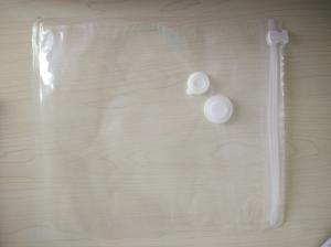 China Composite Freeze Food Vacuum Seal Bags With Air Valve For Vegetables And Fruits on sale
