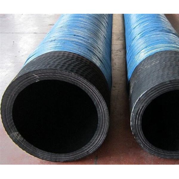 Black Blue Color Natural Rubber Mining Hose Piping For Transfer Abrasive Materials