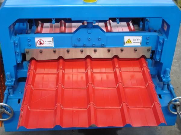 Quality 16 Rollers Wall Pane Cold Roll Forming Machine For Steel , 0.3-0.6mm Thickness for sale