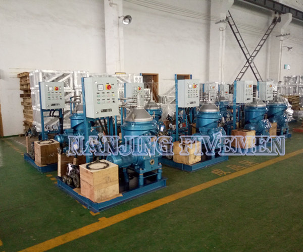 Modularized 5800rpm Automatic Disk Stack Waste Oil Separator