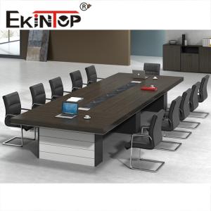 Buy cheap Modern Custom Wood Conference Tables And Chair Set For Meeting Room product