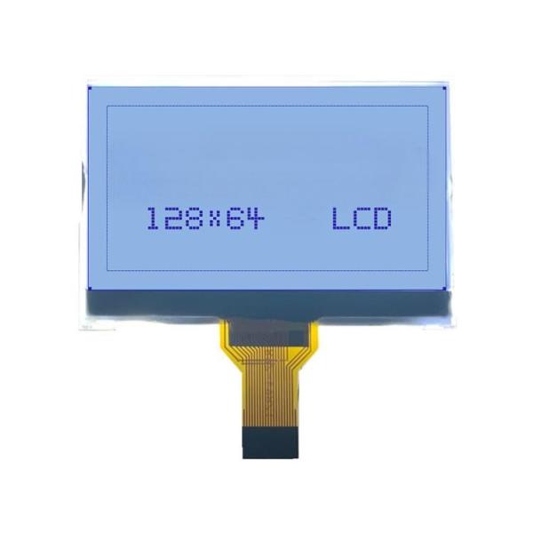Quality 128 X 64 Graphic LCD Display 250 Cd/M2 Monochrome LCD Screen 3.3V for sale