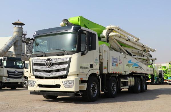 Quality Used Pump Truck 56 Meters Long Pipe 6×4 Dirve Mode Foton Concrete Pump Truck for sale