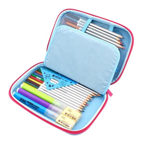 Kids EVA Pencil Case , Mermaid Pencil Case BSCI certified
