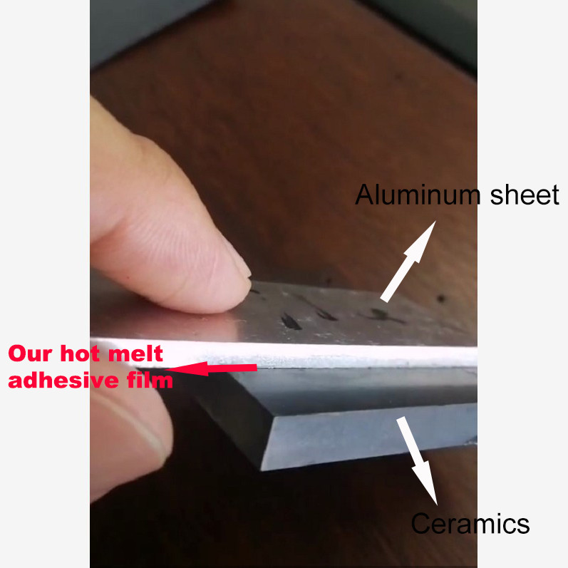 T Shirt PVC PET EVA Hot Melt Adhesive Film Roll For Aluminum Sheet