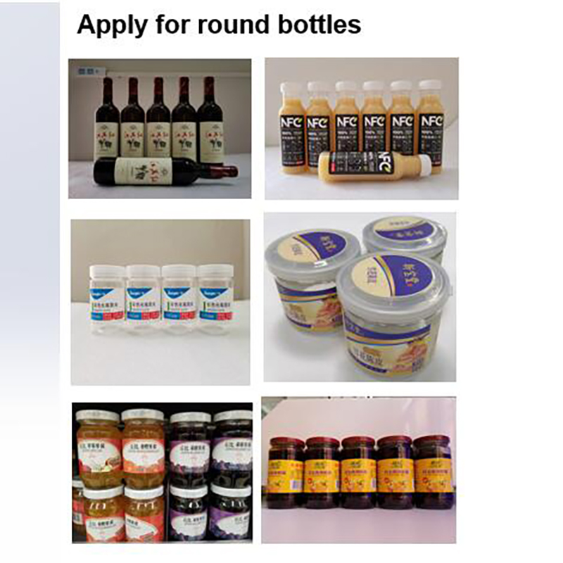 User-Friendly Full-Automatic Round Bottle Positioning Labeling Machine for Cartons