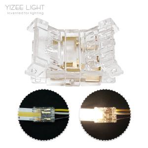 3 Pin 10mm Transparent SMD LED Strip Connectors PCB To Wire Quick Connection