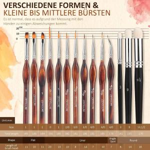 China Precision Model Paintbrush Detailing Making Painting Brush Set for Scale Models on sale