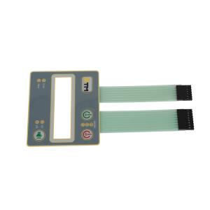 Embossed Tactile Push Button Membrane Switch Panel With Silk Screen Printing