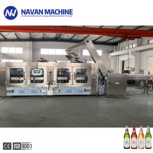 China Aseptic Monoblock Beer Filling Machine Carbonated Drink Bottle Filler Machine on sale