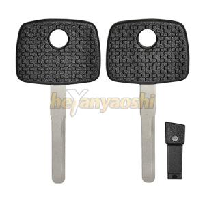 Benz Replacment Transponder Key Case HU64 Brass Blade