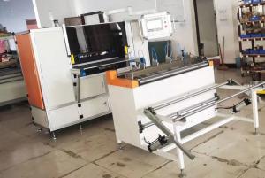 Buy cheap Customized HEPA Filter Pleating Machine 15 - 20pleats/min Automotive Filter Manufacturing Machines product