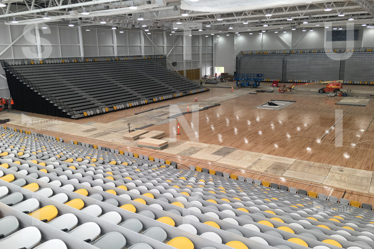 Customized Size Retractable Seating System