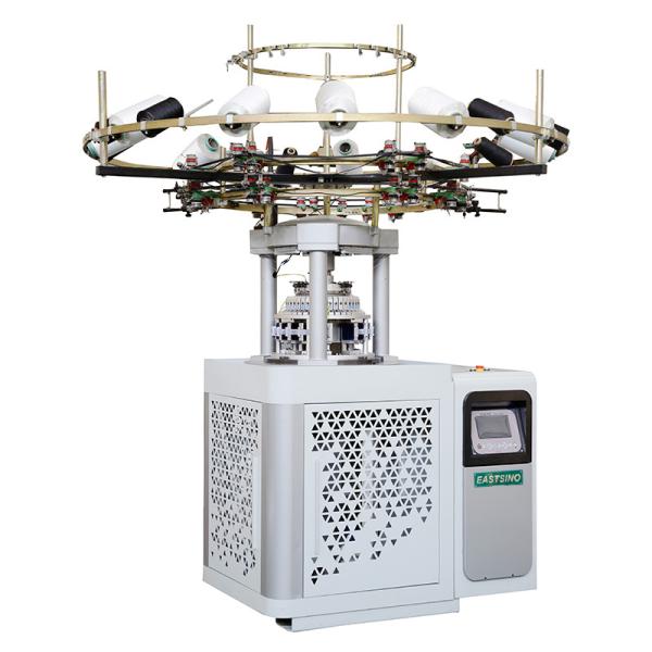 Quality Double Jersey Circular Knitting Machine Computerized Jacquard In Good Condition for sale