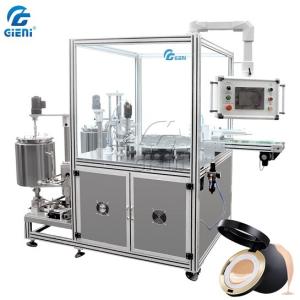 China Rotary Type Dual Color Air Cushion BB CC Cream Filling Machine on sale
