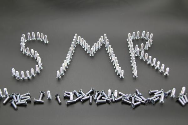 Quality DIN965 M6x40 Flat Head Machine Screws , Cross Recessed Head Machine Screw for sale