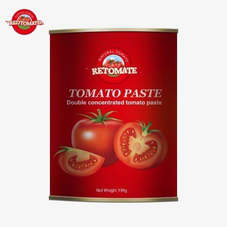 Quality Conforms ISO HACCP And BRC Standards As Well As The FDA Production Standards 198g Of Canned Tomato Paste for sale