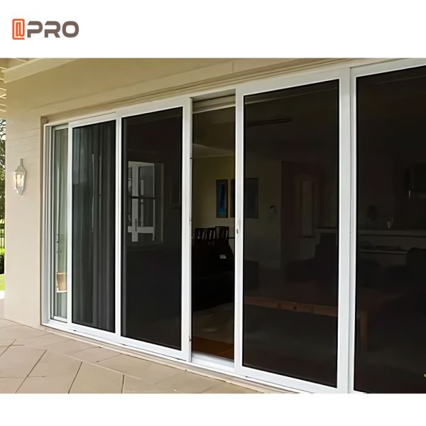 Enhanced Security Silver Aluminum Window With Multi-point Locking System And