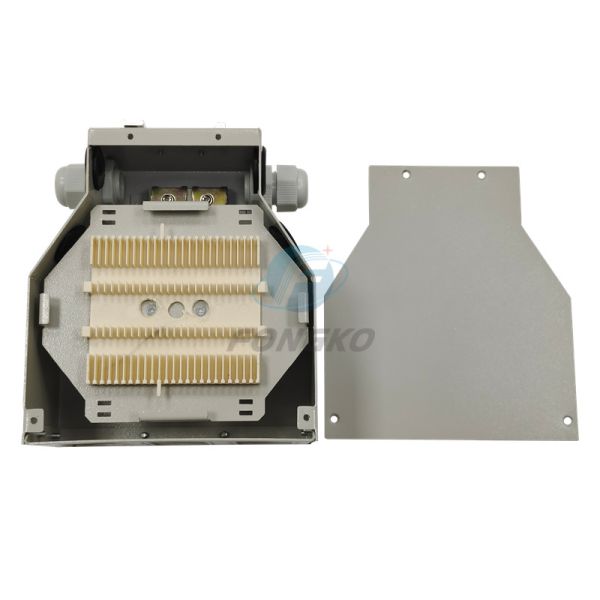 IP55 Ftth Terminal Box , Mini Fiber Optic Patch Panel 12 Ports