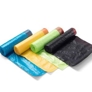 Buy cheap Polythene Eco Friendly Plastic Garbage Bag Roll With Gravure Printing product