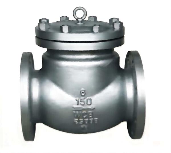 Quality Gray 150LB ANSI Swing Check Valve DN350 Non Return Valve for sale